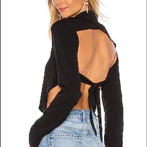 Never been worn! superdown Caleb Top in Black